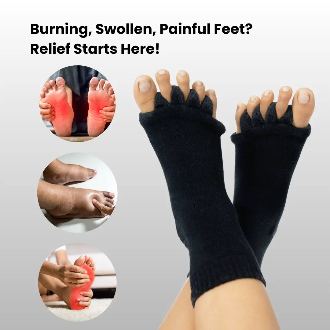 Premium Foot Alignment Socks for Bunions, Hammer Toes, and Plantar Fasciitis