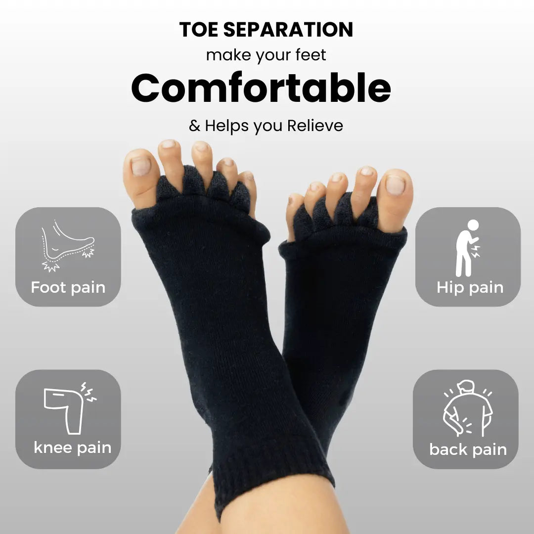 Premium Foot Alignment Socks for Bunions, Hammer Toes, and Plantar Fasciitis