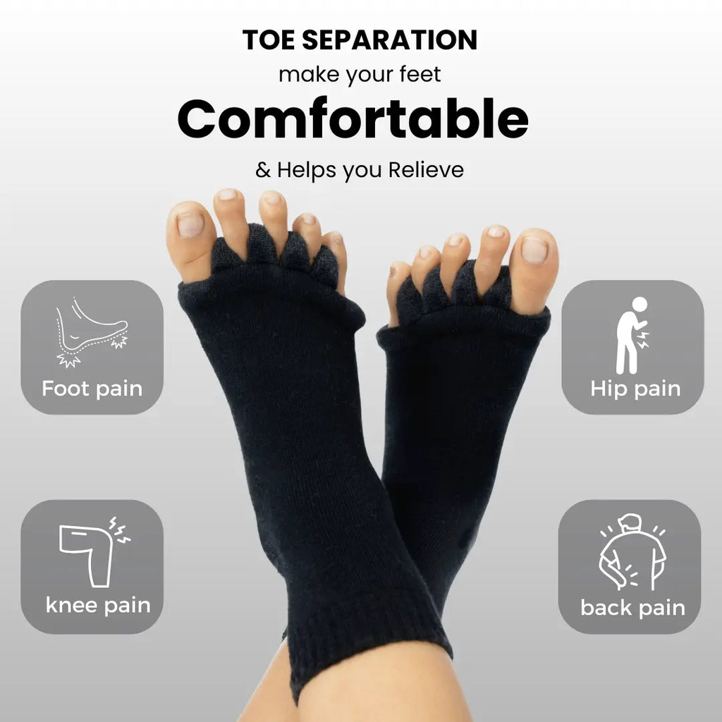 Premium Foot Alignment Socks for Bunions, Hammer Toes, and Plantar Fasciitis