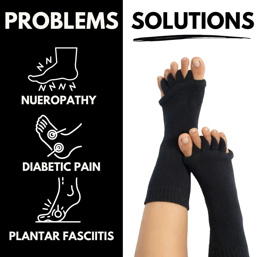 Premium Foot Alignment Socks for Bunions, Hammer Toes, and Plantar Fasciitis